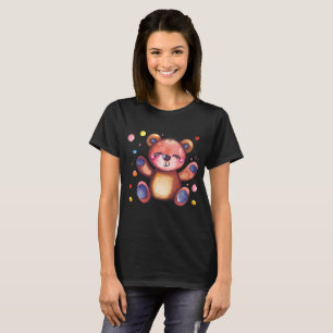 Cute Bear Cool Teddy positive T-Shirt