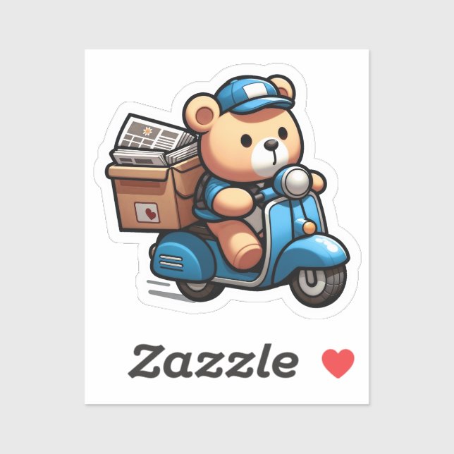 Cute Bear Delivery (Sheet)