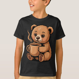 Cute Bear Design For Bear Lover And Bear  T-Shirt