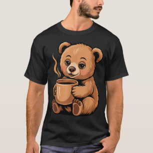 Cute Bear Design For Bear Lover And Bear  T-Shirt