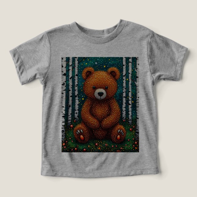 🧸 Cute Bear Forest Adventure Gift 🌲 (Design Front)