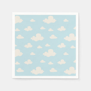 Cute Bear Hello Little One Baby Shower Napkin
