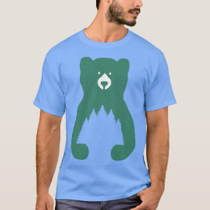 cute bear hugging trees T-Shirt