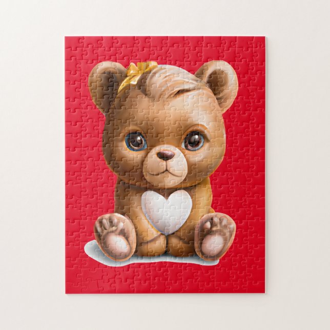 Cute Bear Jigsaw Puzzle (Vertical)