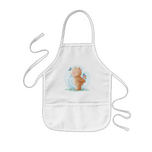 Cute Bear Kids Apron