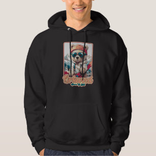 Cute Bear Kirkwood Mountain Ski Hoodie