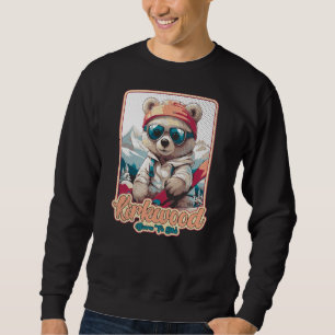 Cute Bear Kirkwood Mountain Ski Sweatshirt
