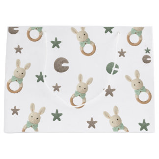 Cute Bear  Large Gift Bag