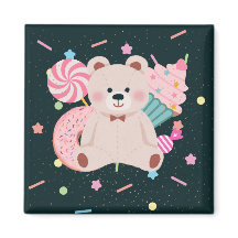 Cute bear magnet
