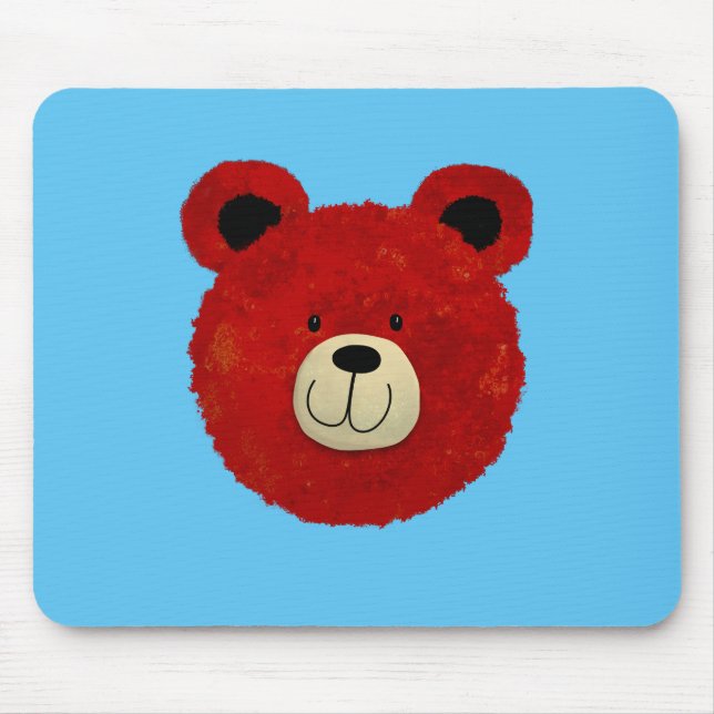 Cute bear mouse pad (Front)