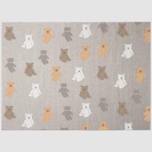 Cute Bear Pattern  Tissue Paper