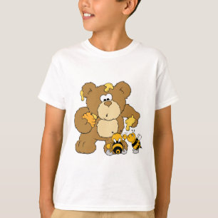 Cute Bear Stealing Honey T-Shirt