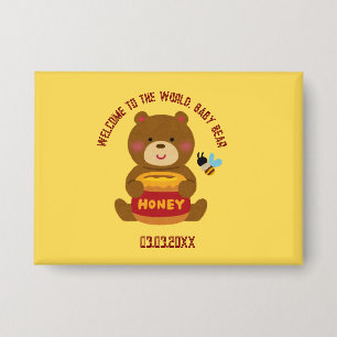 Cute Bear Theme Boy Baby Shower
