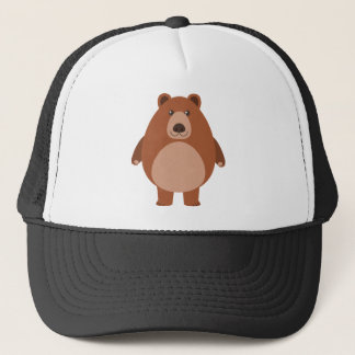 Cute bear trucker hat