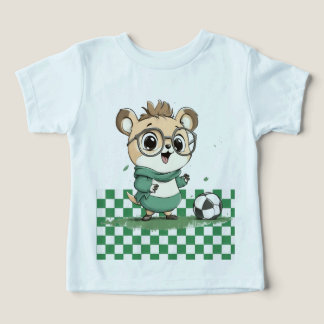 Cute Bear with Soccer Ball