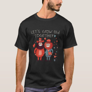 Cute Bearded Couple T-Shirt