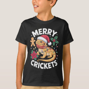 Cute Bearded Dragon Christmas Pun T-Shirt