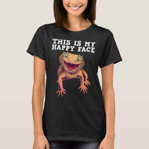 Cute Bearded Dragon For Men Women Reptile Lizard P T-Shirt