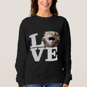 Cute Bearded Dragon Love Bearded Dragons Sweatshirt