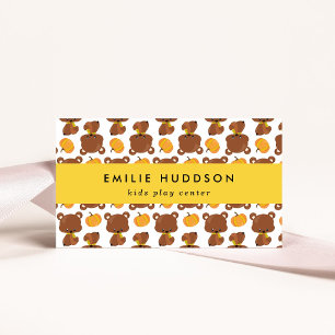 Cute Bears, Kids Play Centre, Activity Centre Business Card
