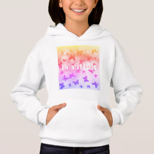 Cute Beautiful Butterflies Rainbow Girly Trendy 