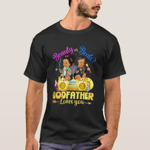 Cute Beauty Or Beat Godfather Loves You Gender Rev T-Shirt