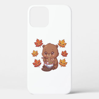 Cute Beaver iPhone 12 Pro Case