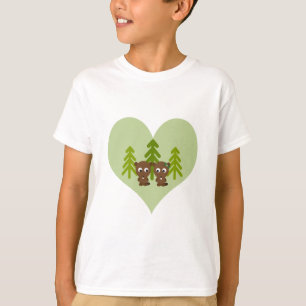 Cute Beaver Love T-Shirt