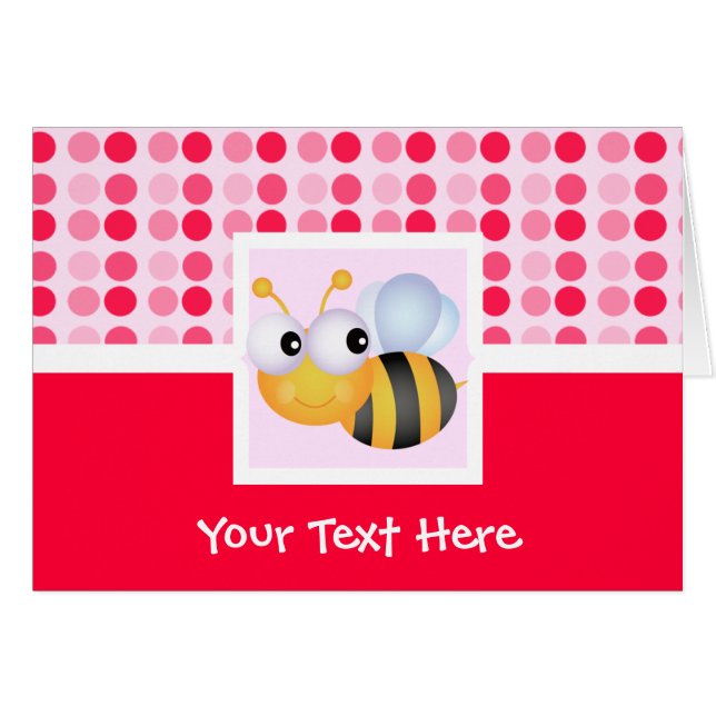 Cute Bee (Front Horizontal)