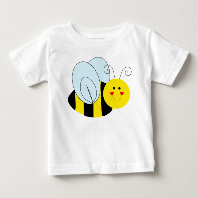 Cute Bee Baby T-Shirt (Front)