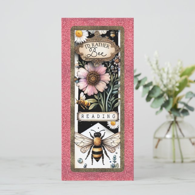 Cute Bee Bookmarker (Standing Front)