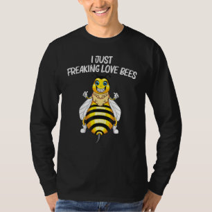 Cute Bee For Men Women Honey Bee Keeper Beekeeping T-Shirt