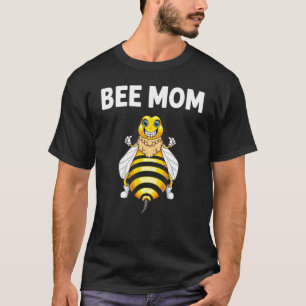 Cute Bee For Mum Mama Honey Bee Keeper Beekeeping T-Shirt
