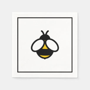 Cute Bee, honey bee, bumblebee   Napkin