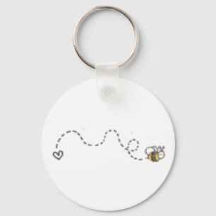 Cute Bee Keychain