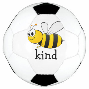 Cute Bee Kind  Soccer Ball