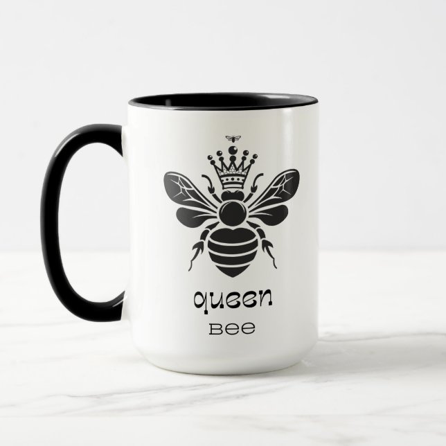 Cute Bee Lover Gift for Her  Mug (Left)
