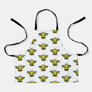 CUTE BEE PATTERN APRON