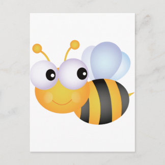 Cute Bee Postcard