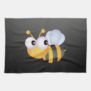 Cute Bee; Sleek Tea Towel