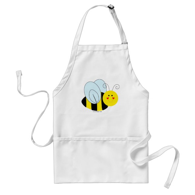 Cute Bee Standard Apron (Front)