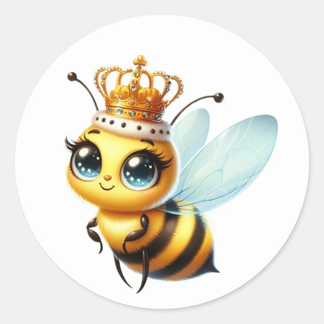 Cute Bee Stickers (Front)