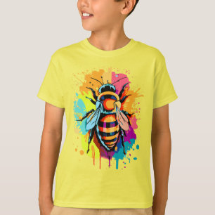Cute Bee T-Shirt - Yellow Honey Bees T-Shirt