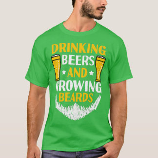 Cute Beer Drinking Beers Growing T-Shirt