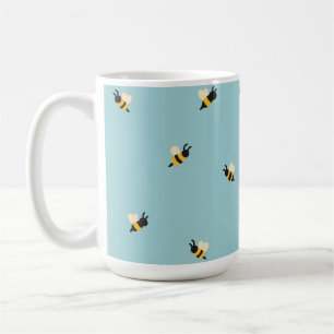 cute bees coffee mug