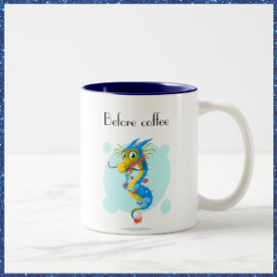Cute Before and After Coffee Mug