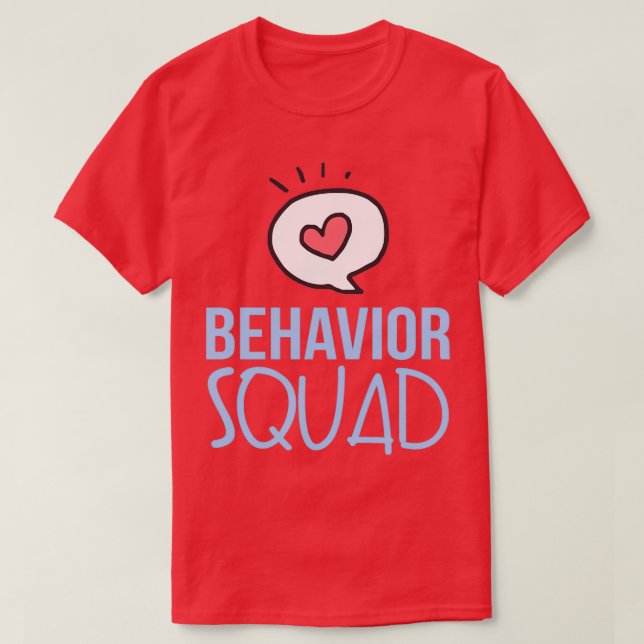 Cute Behaviour Squad T-Shirt (Design Front)