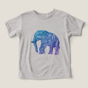 Cute Bella+Canvas Baby Tri-Blend Tee with Patterne