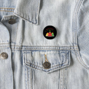 Cute Bells   Our First Christmas as a Family  3 Cm Round Badge