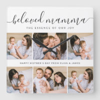 Cute Beloved Mamma Mum Mothers Day Photo Collage